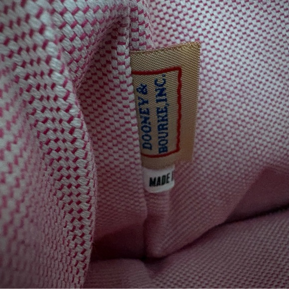 Dooney & Bourke Burgundy and Tan Satchel - Picture 6 of 6